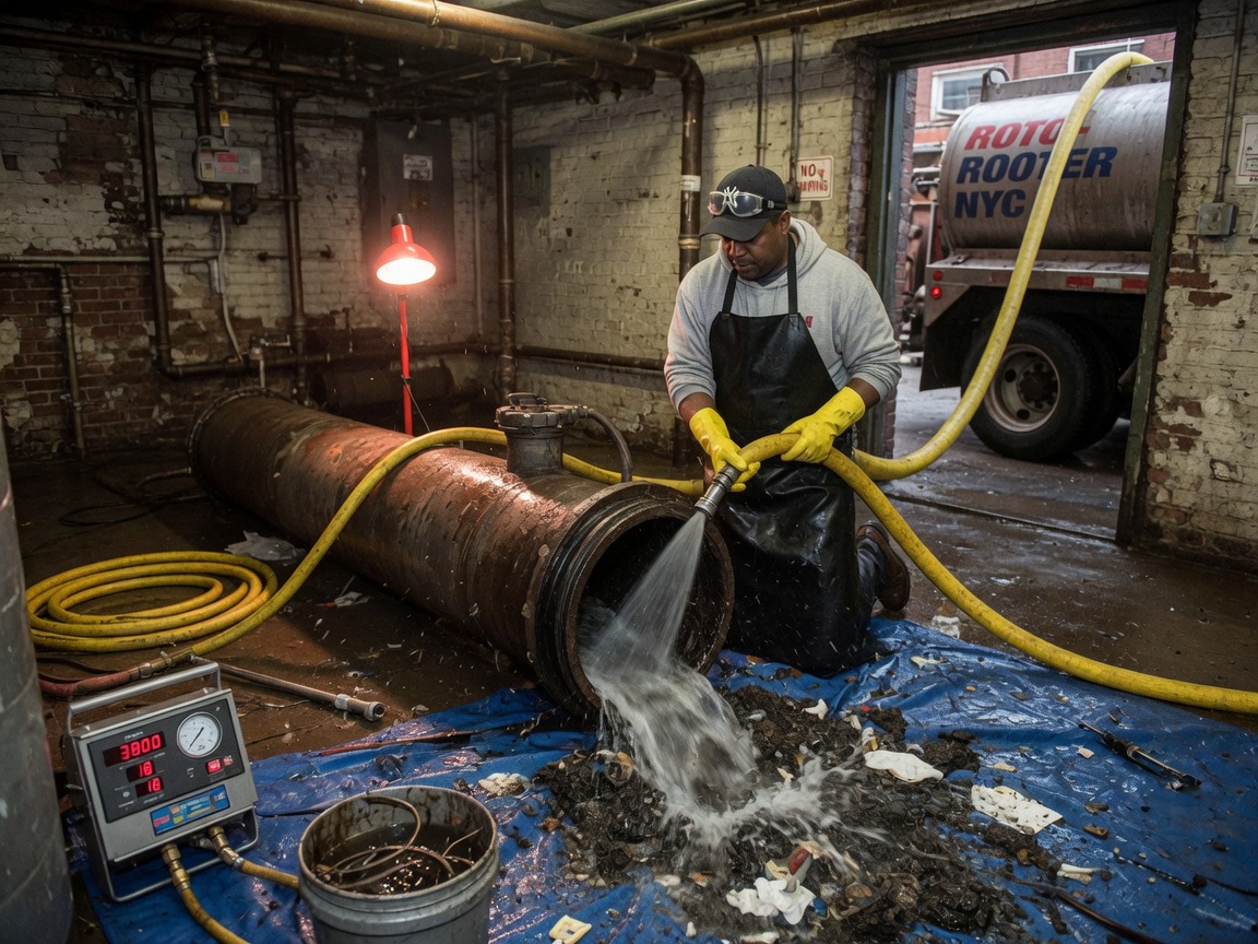 How Does Hydro Jetting Work?