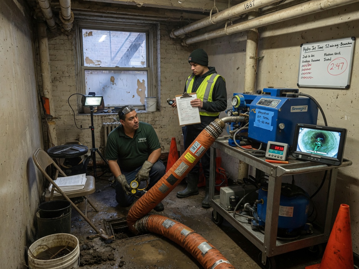 How Long Does Hydro Jetting Take?
