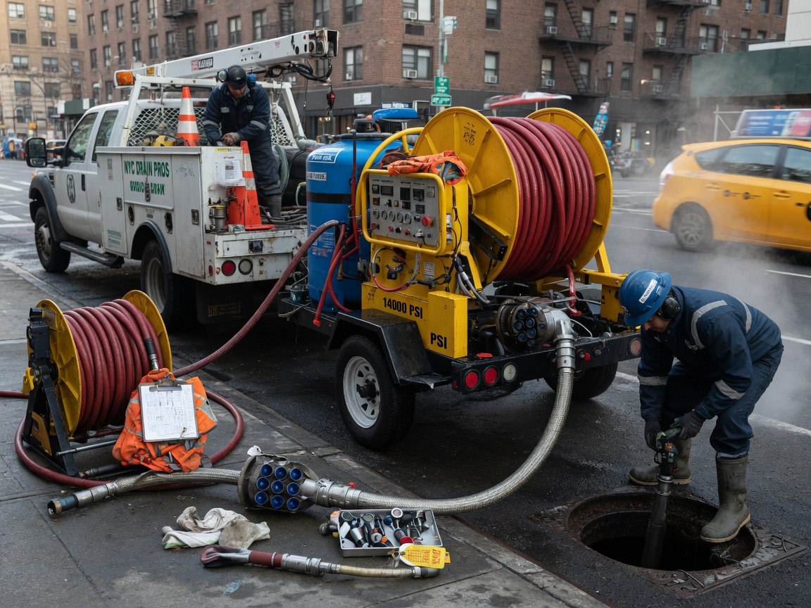 Hydro Jetting Services in Buffalo, NY 14202