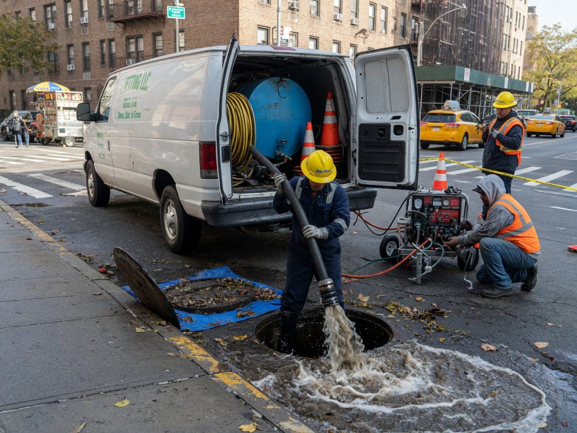Hydro Jetting work by NY Hydro Jet Pros in New York City, NY