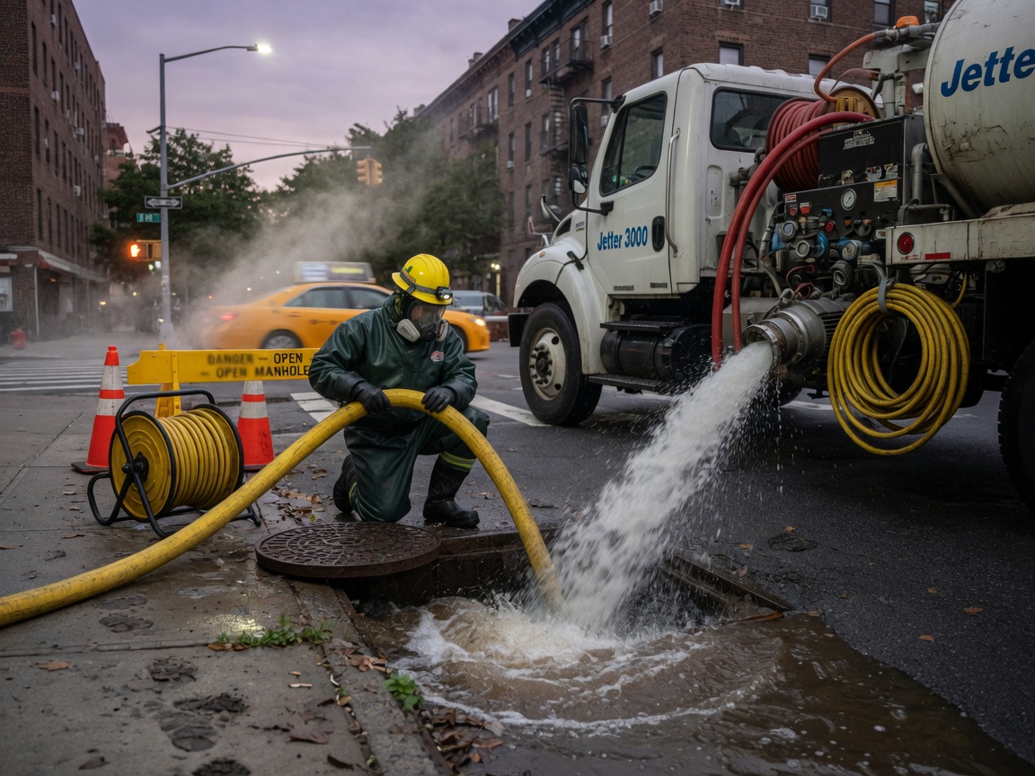 Sewer Hydro Jetting Near Me in New York